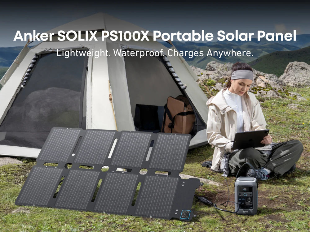 Anker SOLIX PS100X Portable Solar Panel 100W