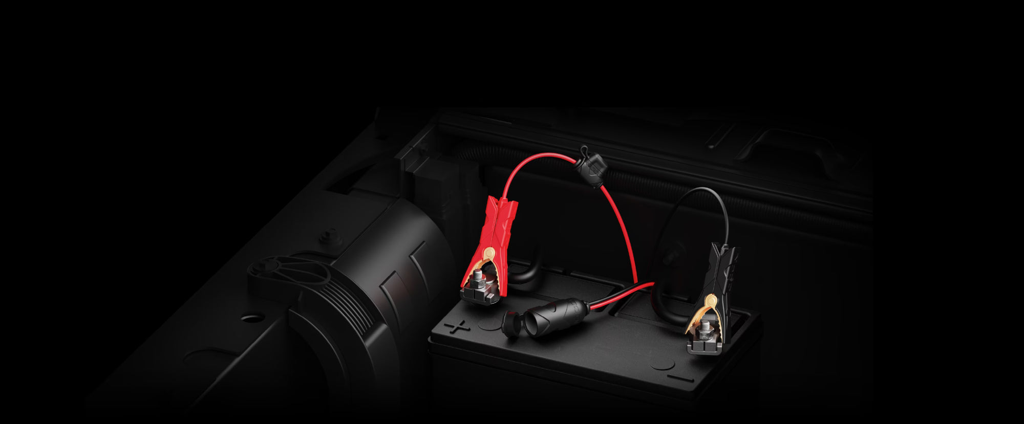 NOCO GC017 12V Plug With Battery Clamps