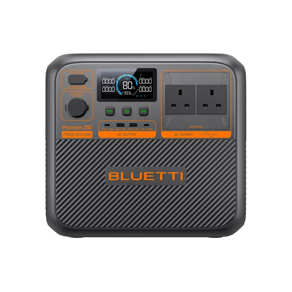 Bluetti BLUETTI PREMIUM 200 v2 Portable Battery Power Station 2073Wh 2700w