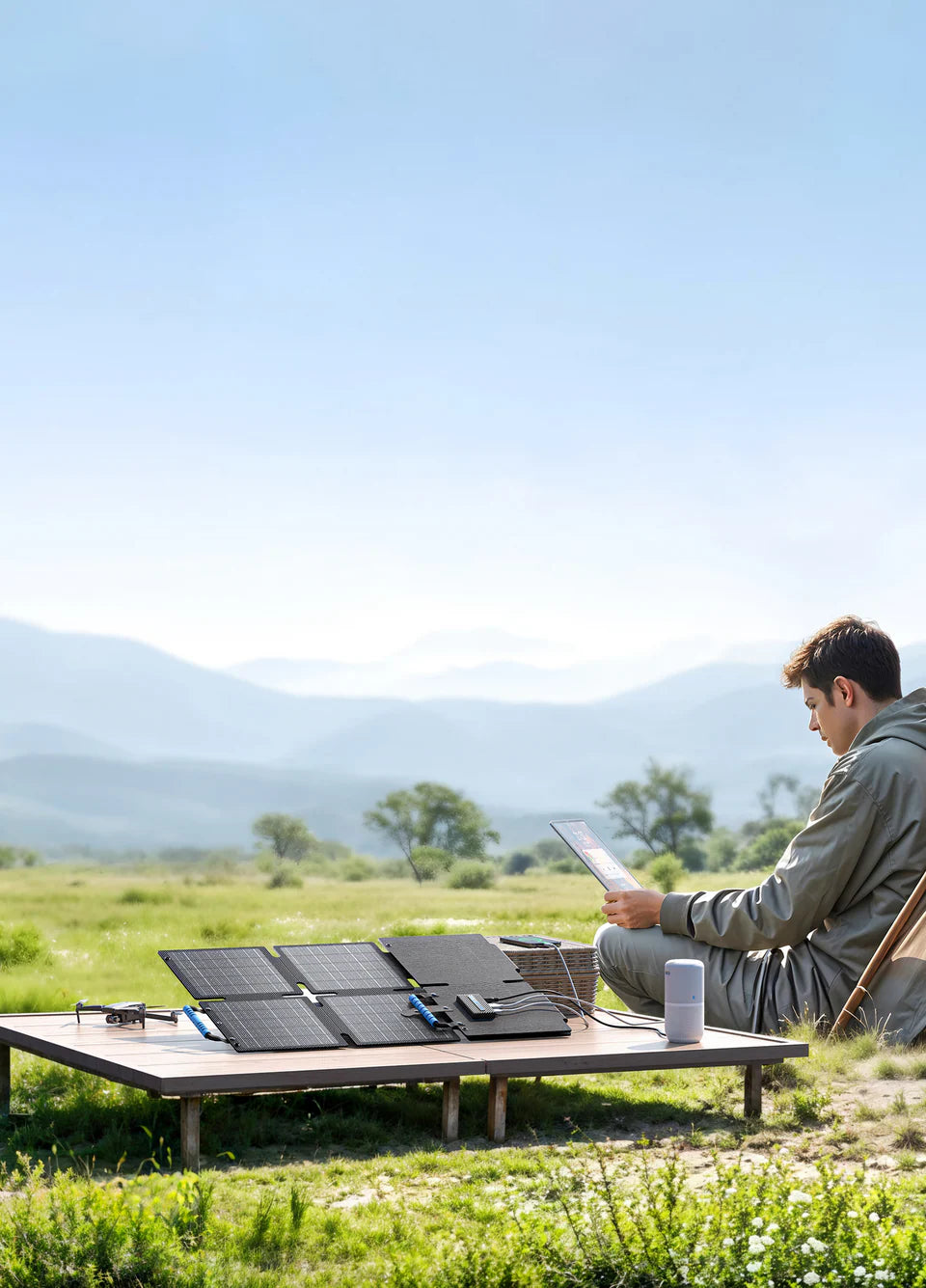Bluetti SORA 60 Portable Foldable Monocrystalline 60W Solar Panel