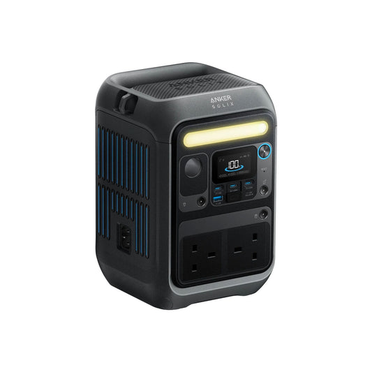 Anker Anker Solix C300 AC Portable Power Station 288WH 300W With PS100X 100W Solar Panel