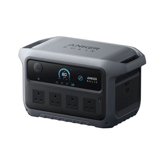 Anker Anker SOLIX C2000 Gen 2 Portable Battery Power Station 2048Wh With 2 x PS200 Bifacial Portable Solar Panel Total 400W