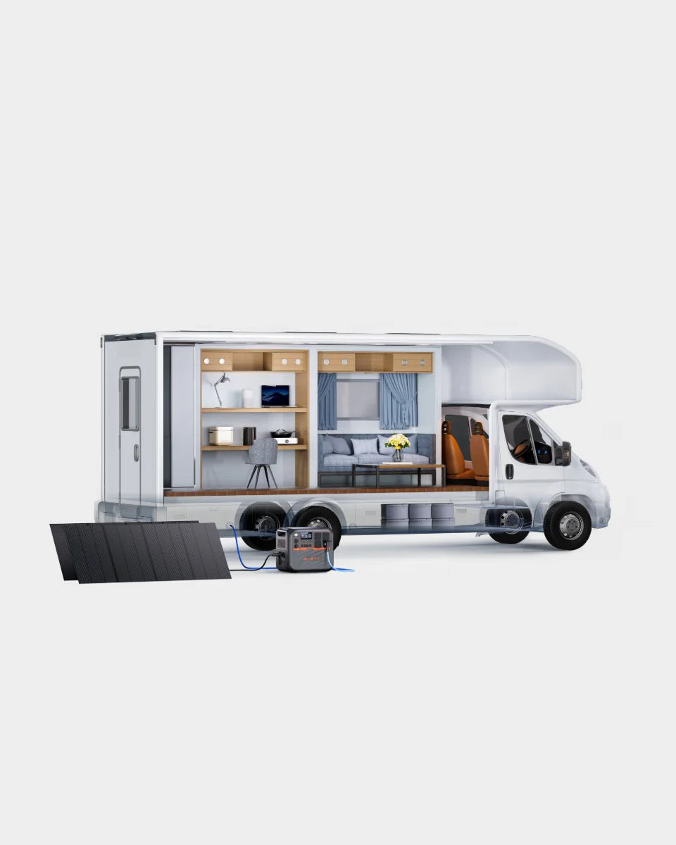 BLUETTI AC200PL Expandable Power Station 2400W 2304Wh