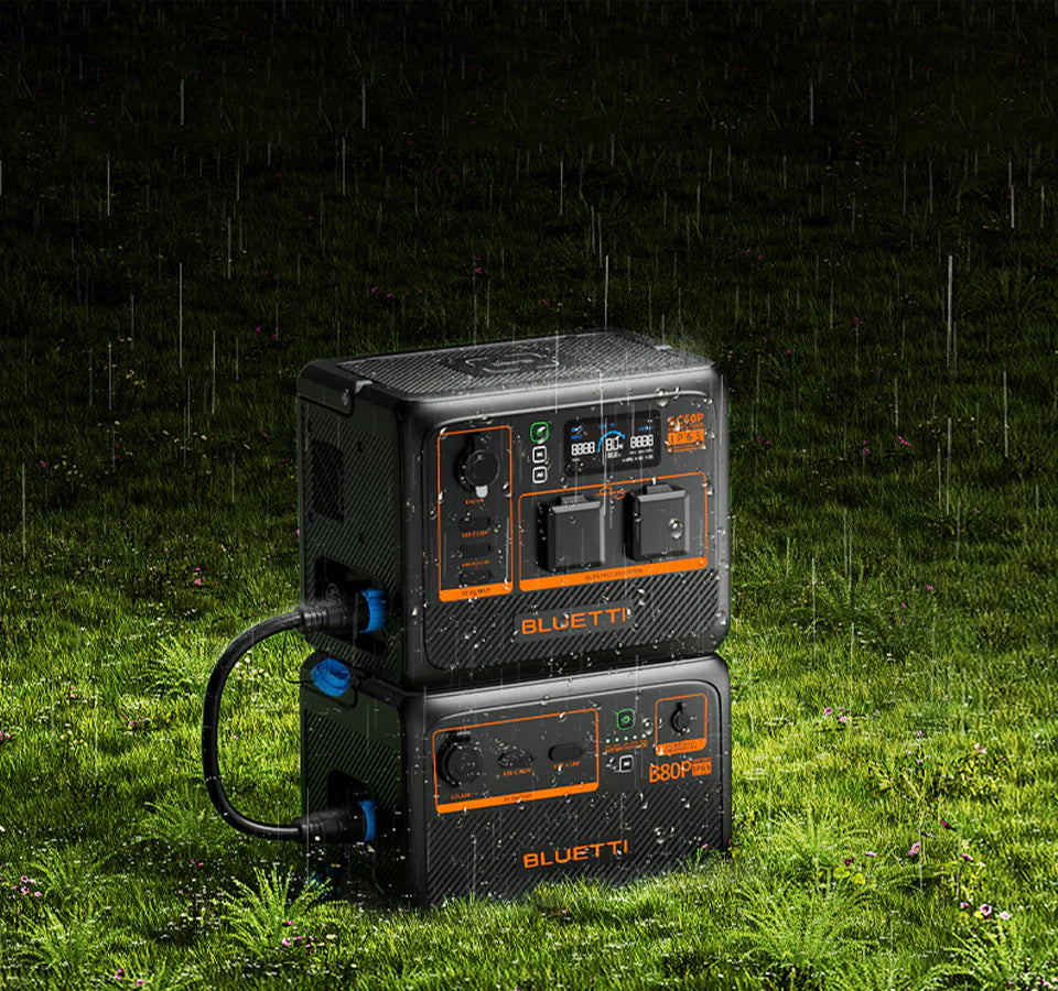 BLUETTI AC60P PREMIUM Portable Battery Power Station 504Wh, 600w
