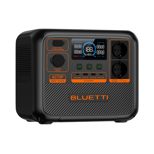 Bluetti BLUETTI AC70P Portable Power Station 1000W 864Wh