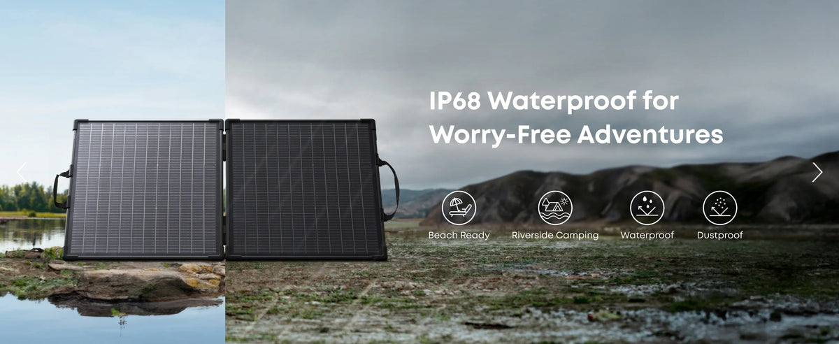 Anker SOLIX PS100 Bifacial Portable Solar Panel
