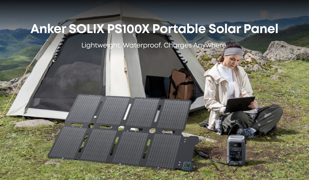 Anker SOLIX PS100X Portable Solar Panel 100W
