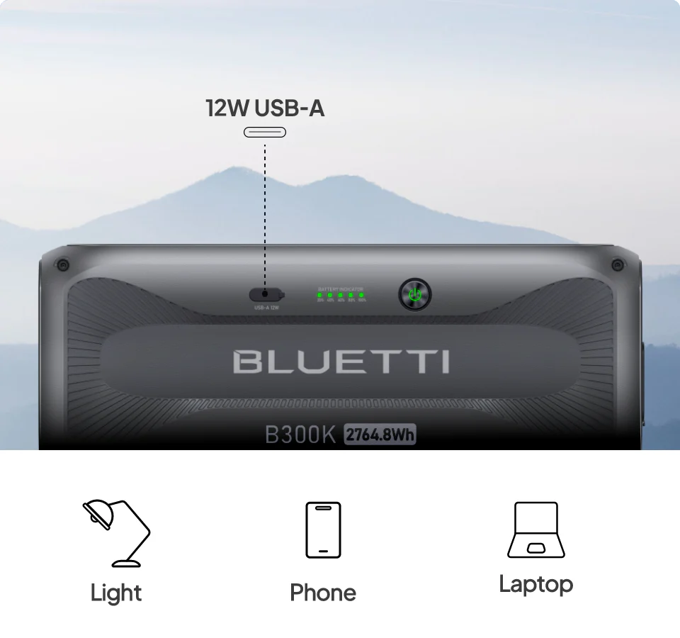 BLUETTI B300K Expansion Battery 2764.8Wh