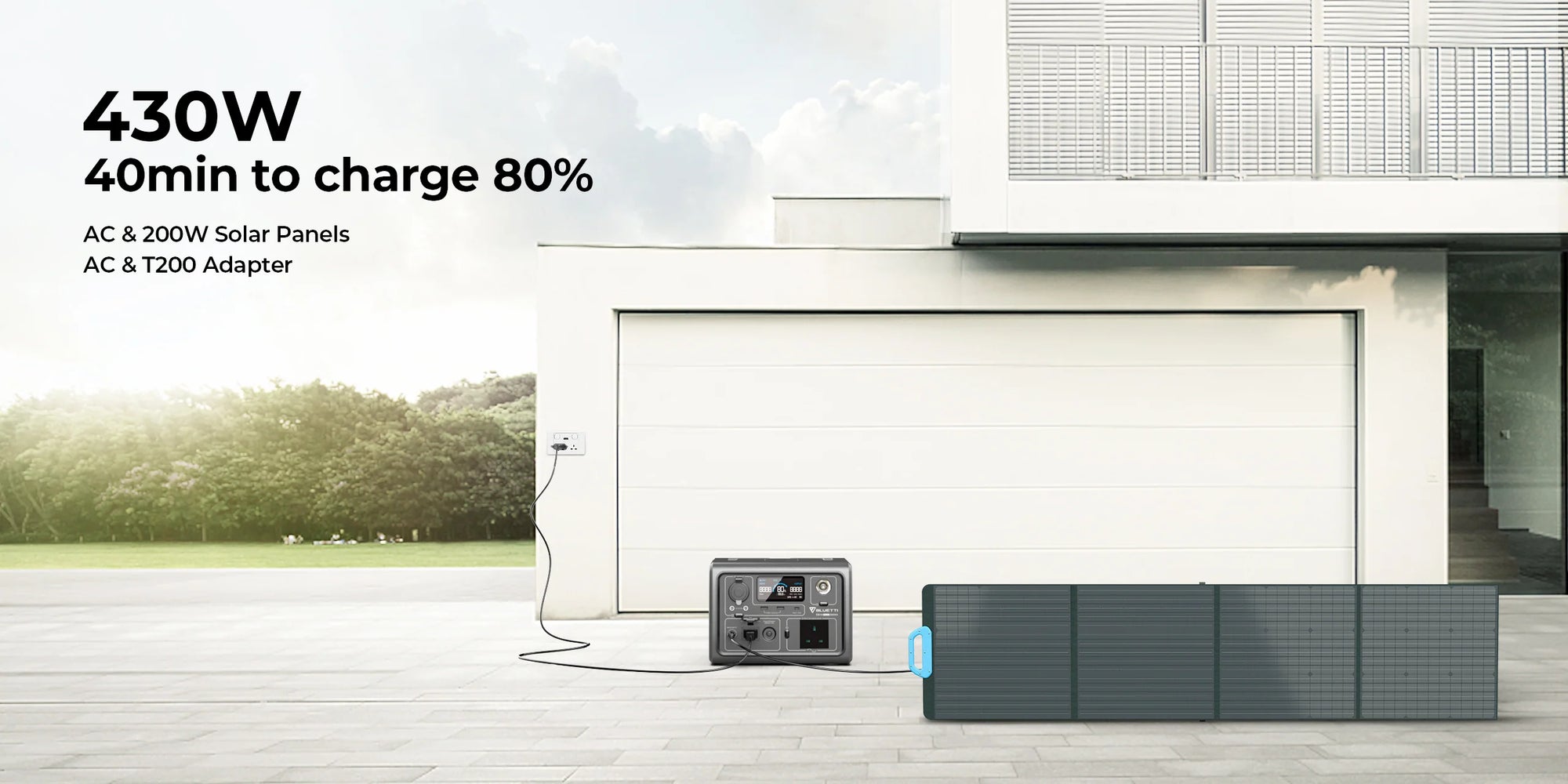 BLUETTI EB3A Portable Power Station 600W 268Wh