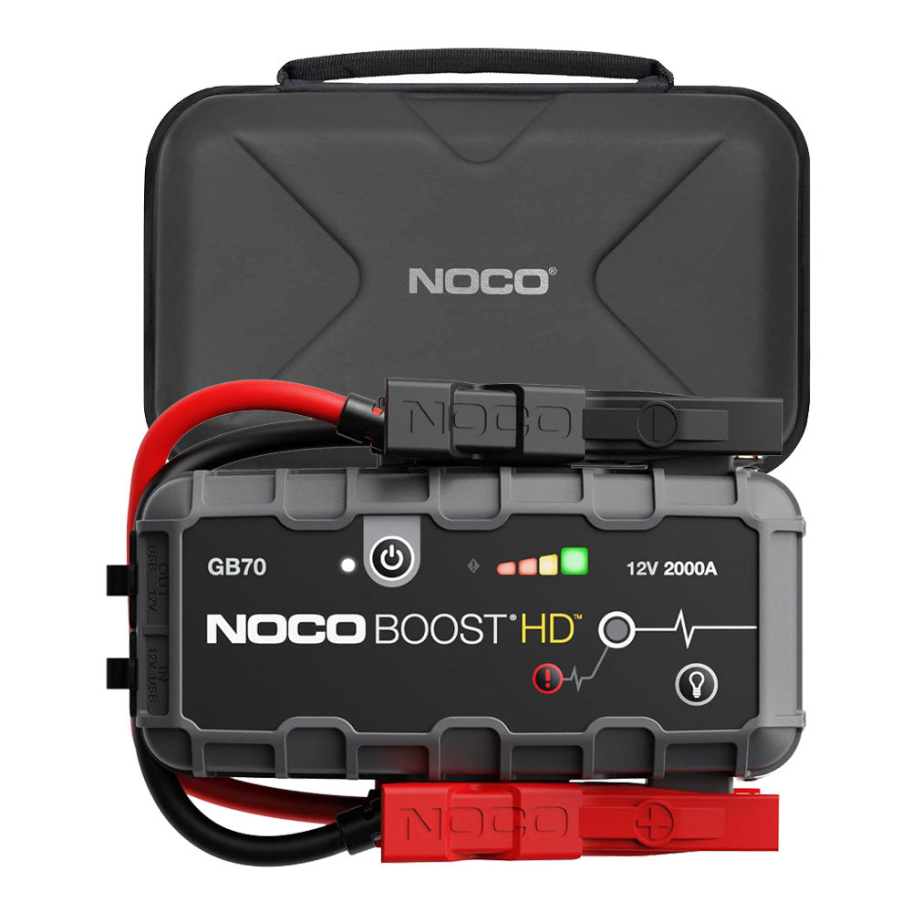 Noco NOCO GB70 Boost HD Battery Jump Starter 2000A With Protective Storage Case