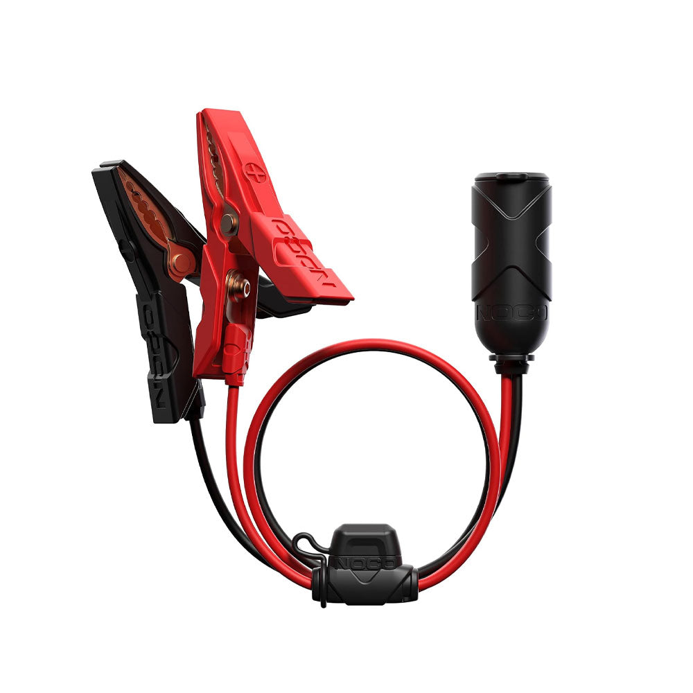12V Plug With Battery Clamps