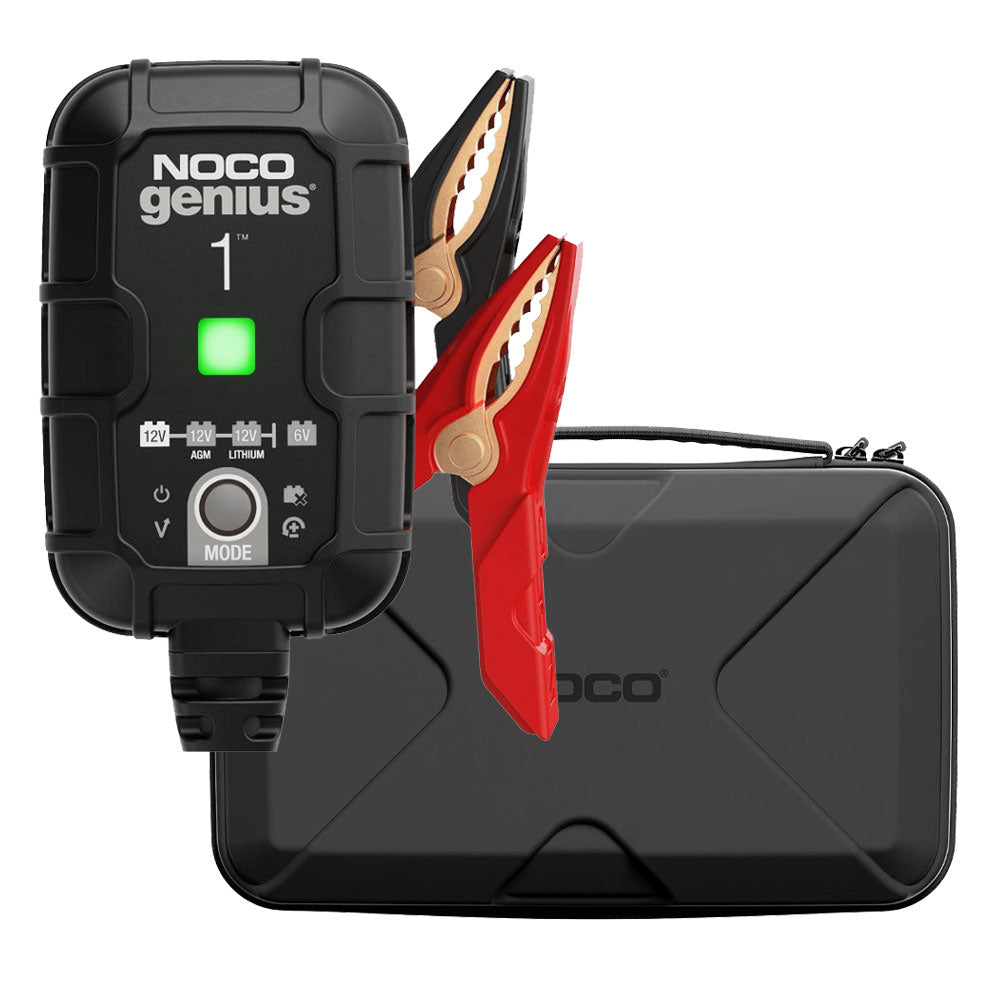 Noco NOCO GENIUS1 Smart Trickle Battery Charger With EVA Protective Case