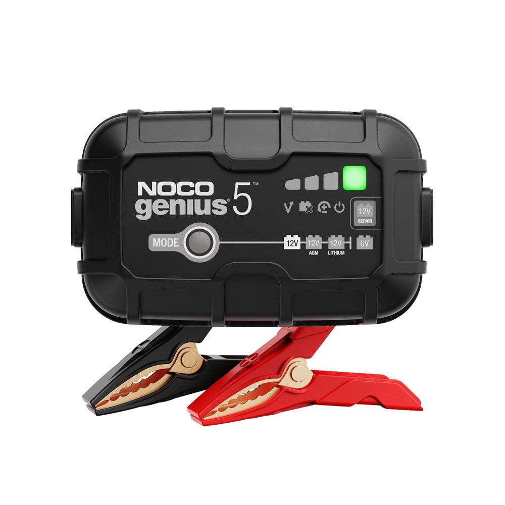 Noco NOCO GENIUS5 Battery Maintainer + Battery Desulfator 6V/12V 5A Smart Trickle Battery Charger