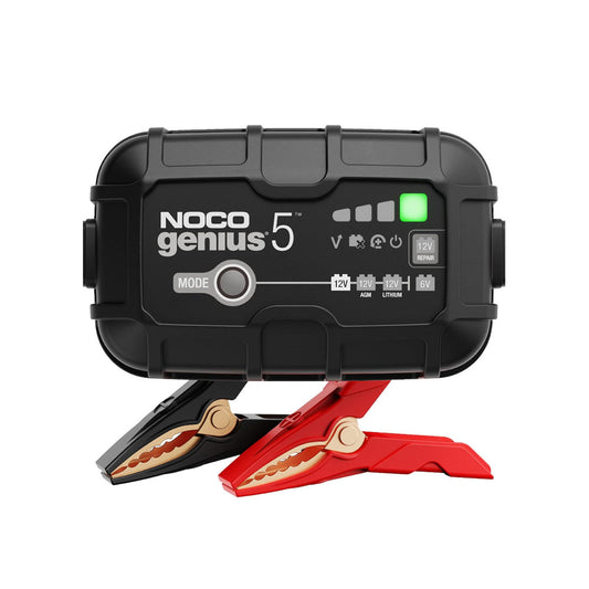 Noco NOCO GENIUS5 Battery Maintainer + Battery Desulfator 6V/12V 5A Smart Trickle Battery Charger