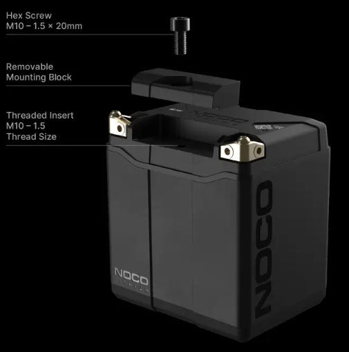 NOCO NLP30 12V , 700A Universal Mounting Lithium Powersport Battery