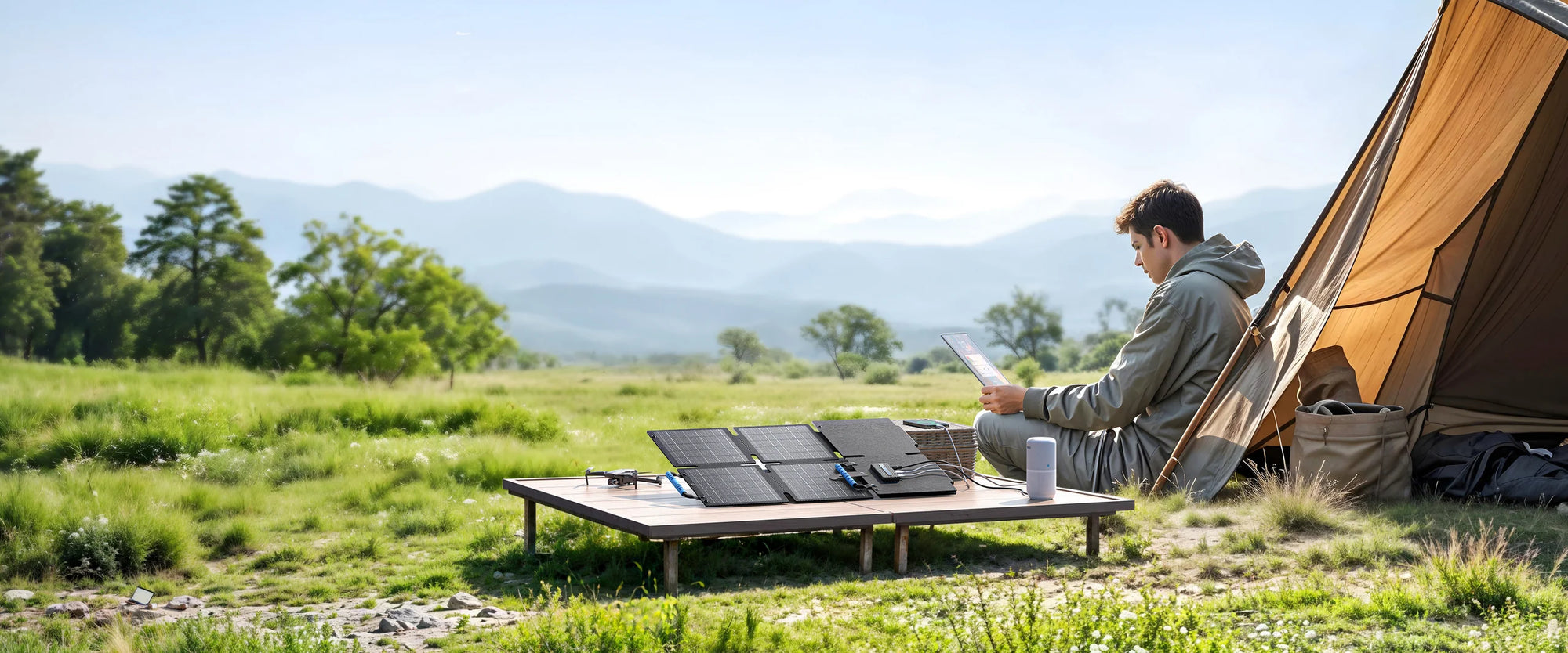 BLUETTI PV60F Portable Foldable Monocrystalline 60W Solar Panel