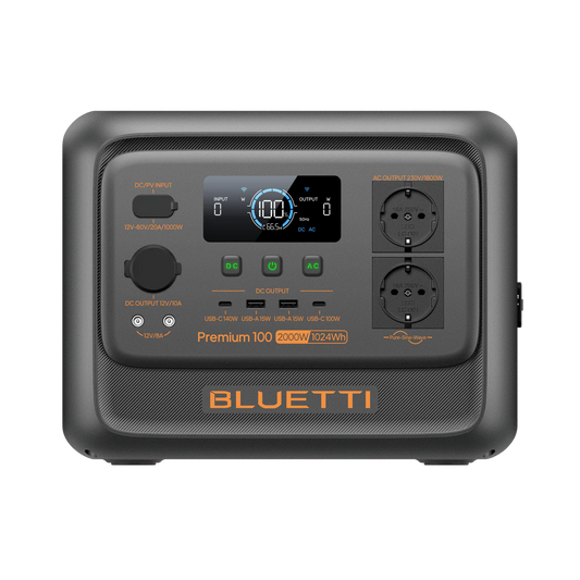 Bluetti BLUETTI Premium 100 V2 Portable Power Station 2000W 1024Wh