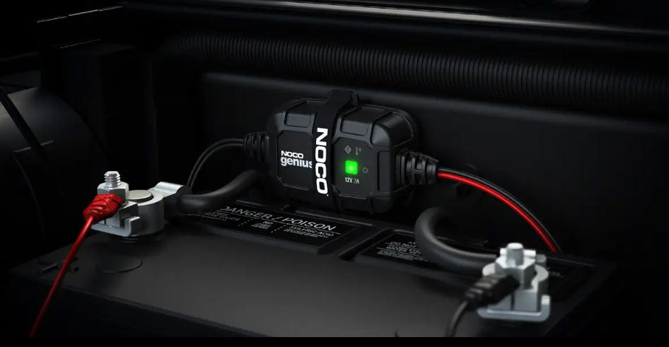 NOCO GENIUS2D Battery Charger + Battery Maintainer 12V 2A Trickle Battery Charger