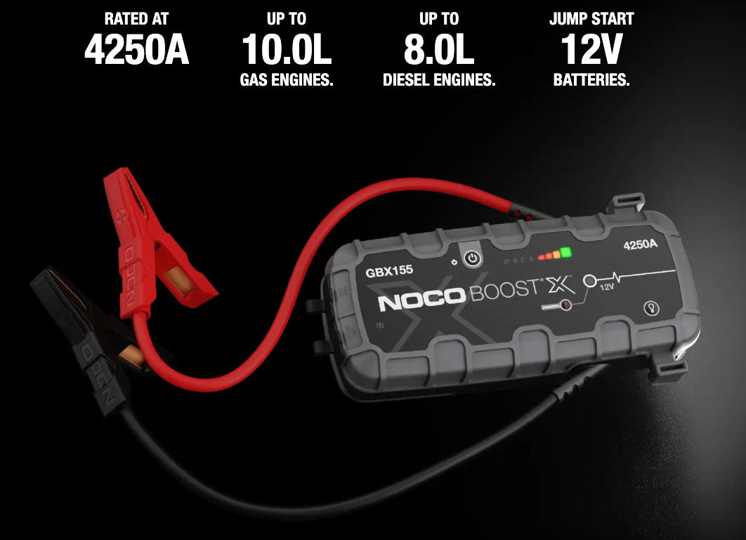 NOCO GBX155 Boost X 12V UltraSafe PX Lithium Jump Starter 4250A