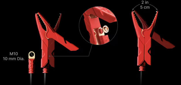 NOCO GPA004 Pro Battery Clamps w/ Eyelets For GENIUSPRO50