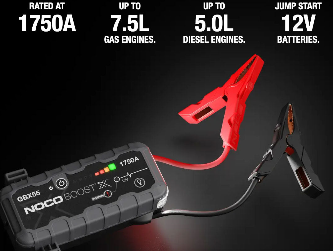 NOCO GBX55 Boost X Jump Starter With Protective Storage Case