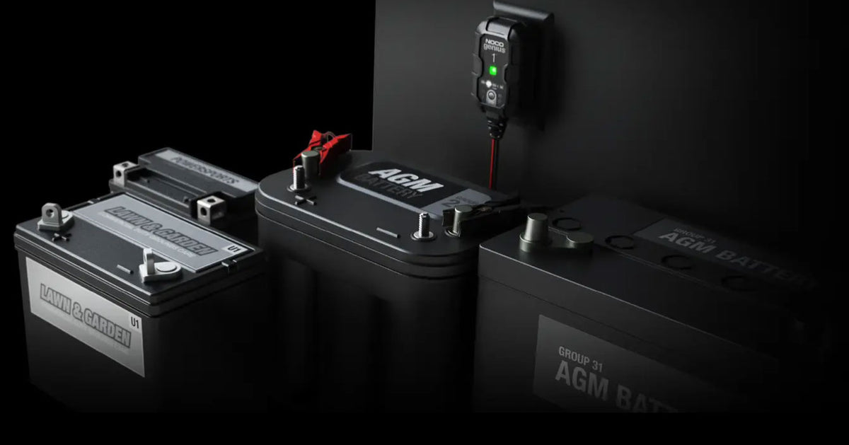 NOCO GENIUS1 Smart Trickle Battery Charger With Protective Case