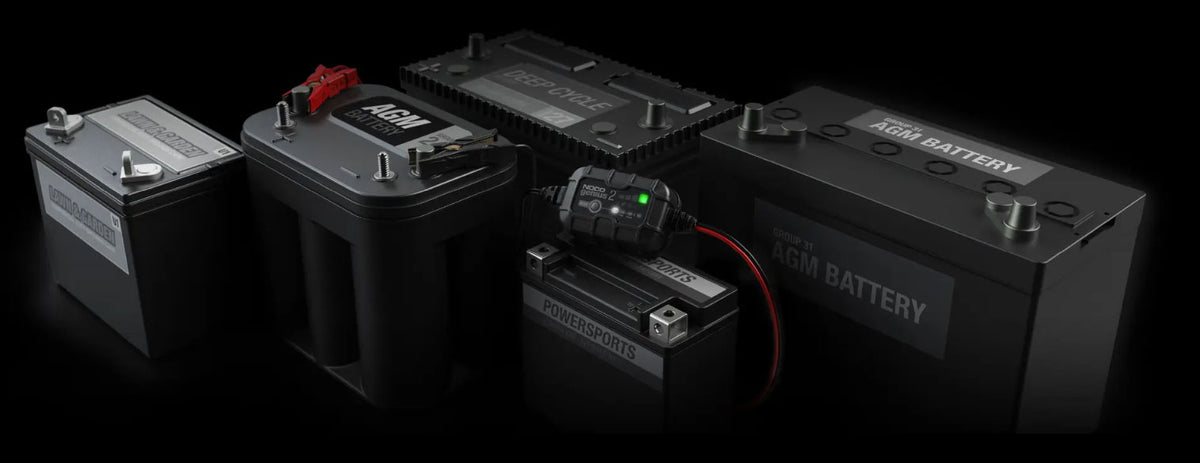 NOCO GENIUS2 Smart Trickle Battery Charger With EVA Protective Case