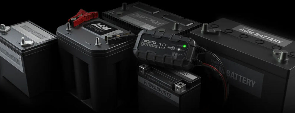 NOCO GENIUS10 Smart Trickle Battery Charger With EVA Protective Case