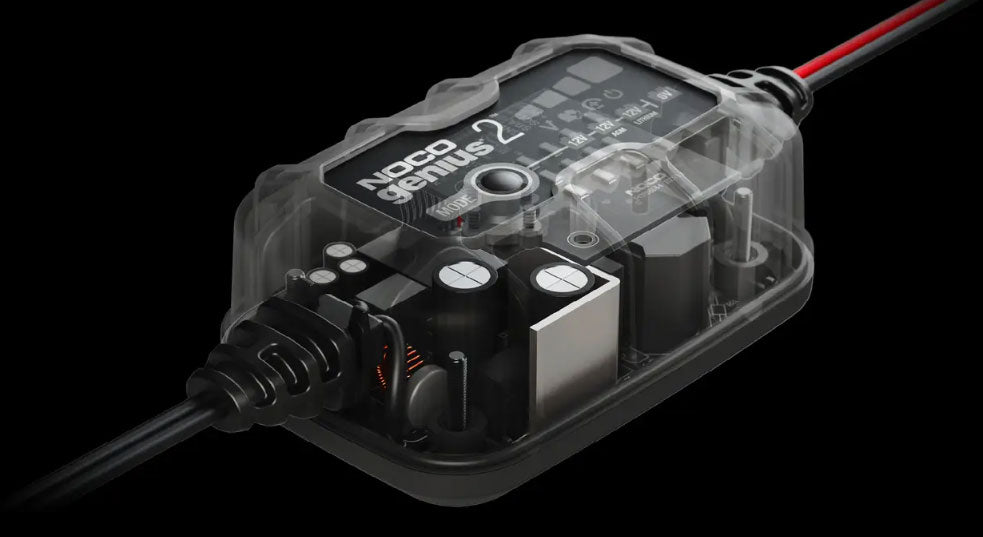 NOCO GENIUS2 Battery Maintainer 6V/12V 2A Smart Trickle Battery Charger