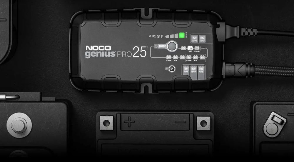 NOCO GENIUSPRO25 Battery Maintainer 25A Smart Trickle Battery Charger 6V / 12V / 24V