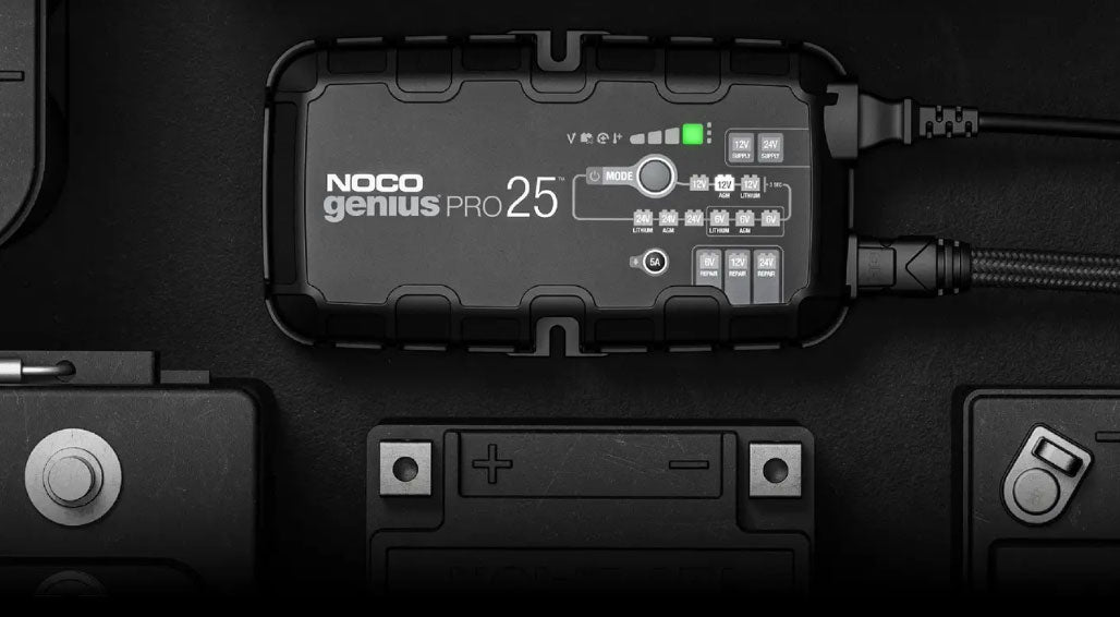NOCO GENIUSPRO25 Battery Maintainer 25A Smart Trickle Battery Charger 6V / 12V / 24V