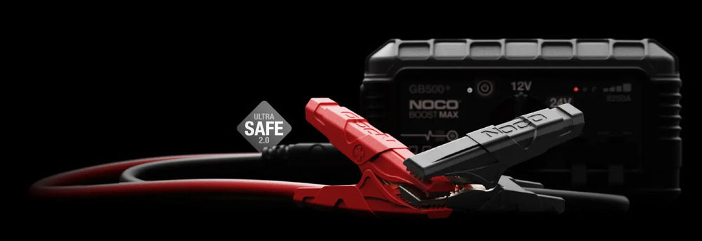 NOCO GB500+ Boost MAX 6250A 12/24V UltraSafe Powerful Lithium Jump Starter