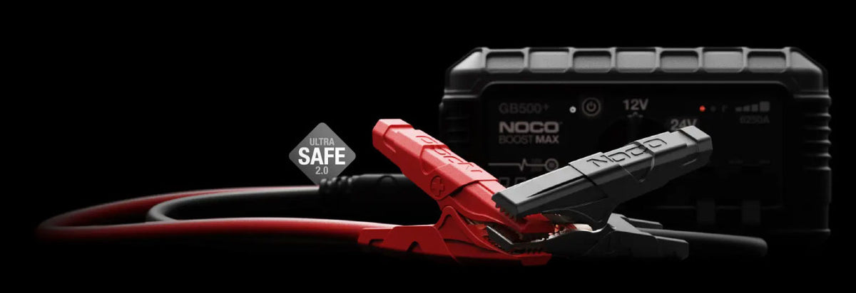NOCO GB500+ Boost MAX 6250A 12/24V UltraSafe Powerful Lithium Jump Starter