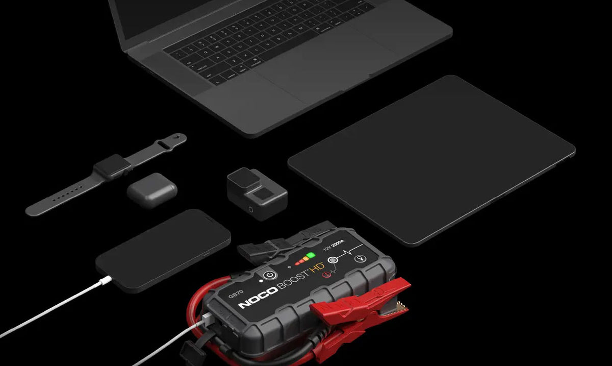 NOCO GB70 Boost HD Battery Jump Starter 2000A With Protective Storage Case