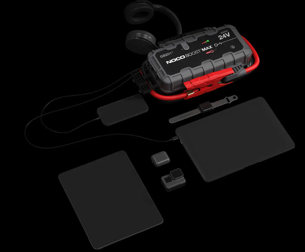 NOCO GB251+ 24V Boost MAX UltraSafe Jump Starter 3000A