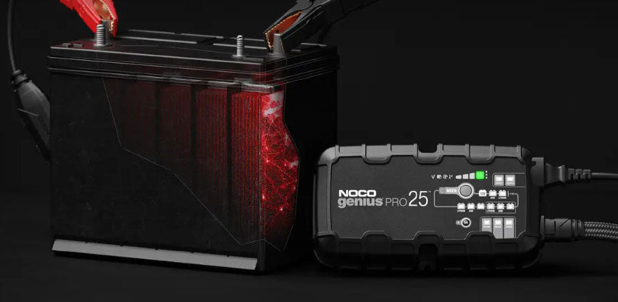 NOCO GENIUSPRO25 Battery Maintainer 25A Smart Trickle Battery Charger 6V / 12V / 24V