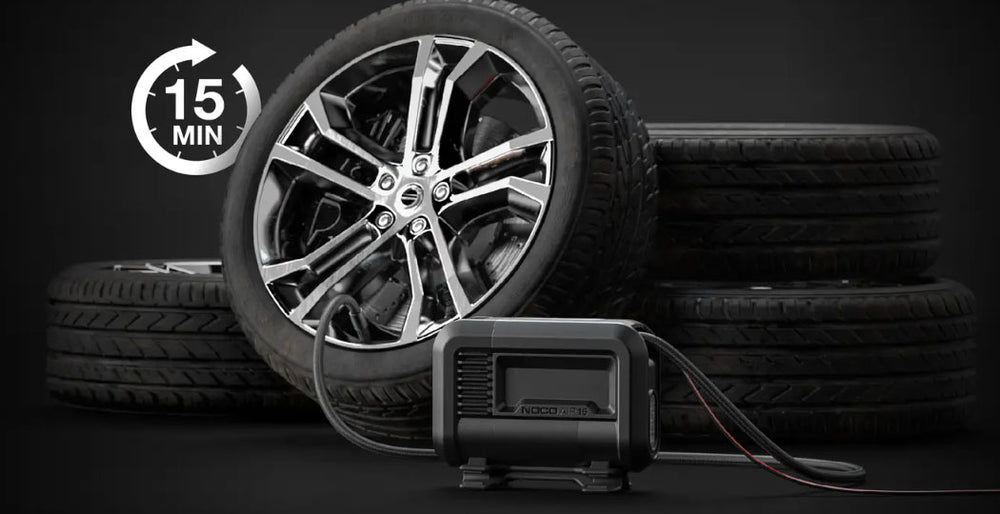 NOCO AIR15 UltraFast 15A Tire Inflator 12V Portable Air Compressor Pump