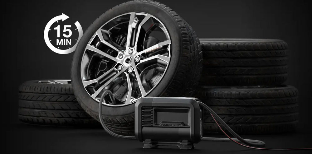 NOCO AIR20 UltraFast 20A Tire Inflator 12V Portable Air Compressor Pump