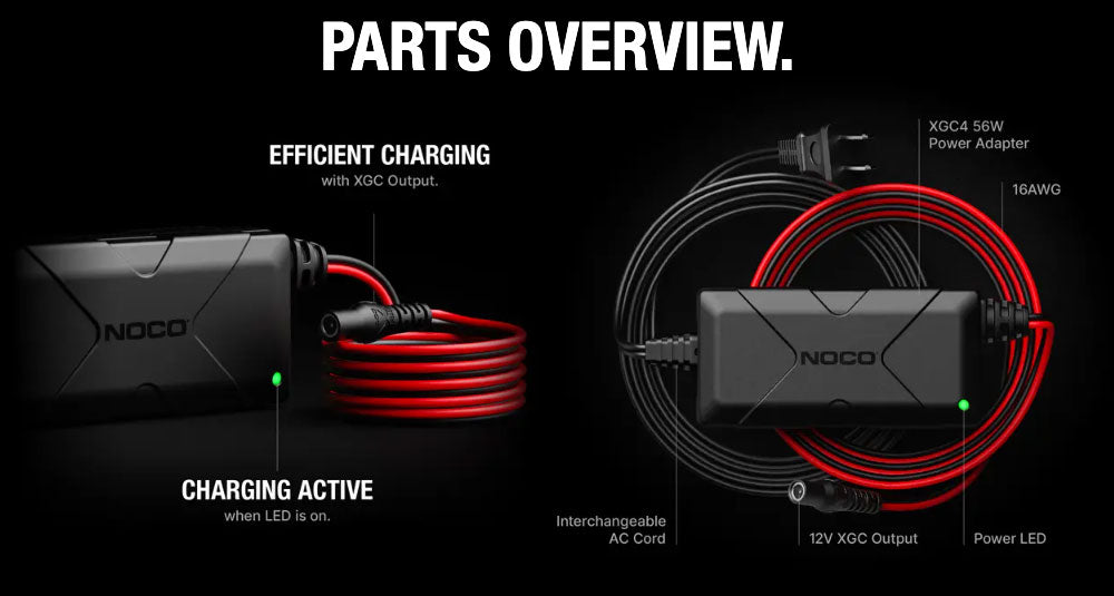 NOCO XGC4 56W XGC Power Adapter For Boost UltraSafe Lithium Jump Starters