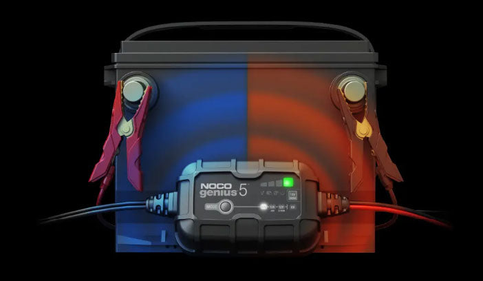 NOCO GENIUS5 Battery Maintainer Smart Battery Charger 6V/12V 5A