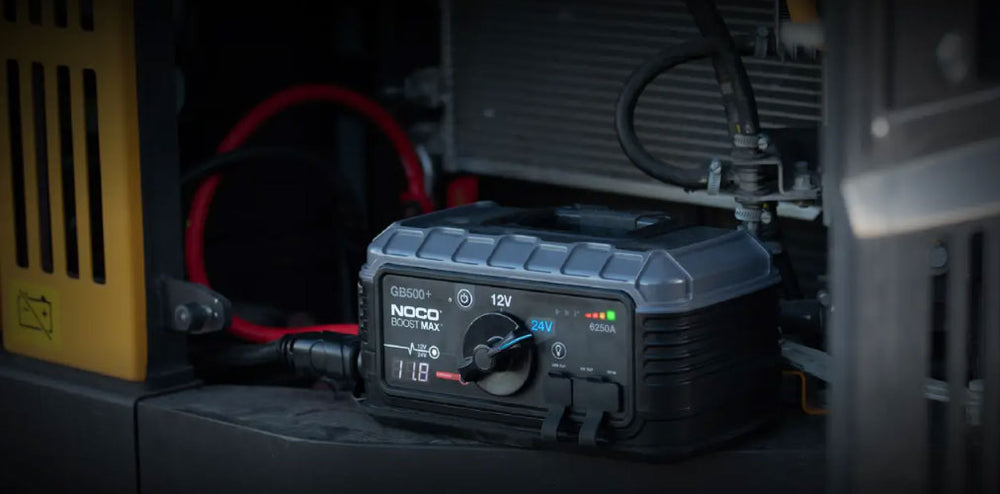 NOCO GB500+ Boost MAX 6250A 12/24V UltraSafe Powerful Lithium Jump Starter