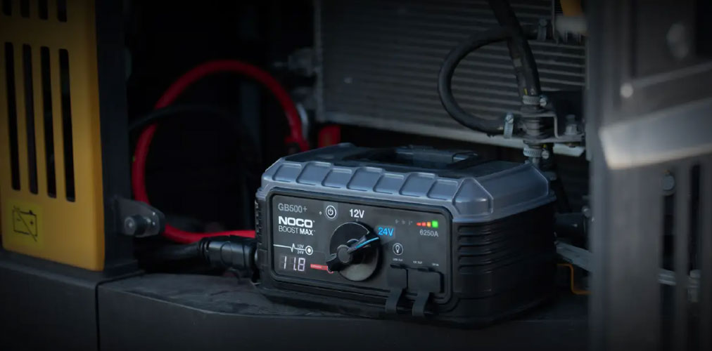 NOCO GB500+ Boost MAX 6250A 12/24V UltraSafe Powerful Lithium Jump Starter