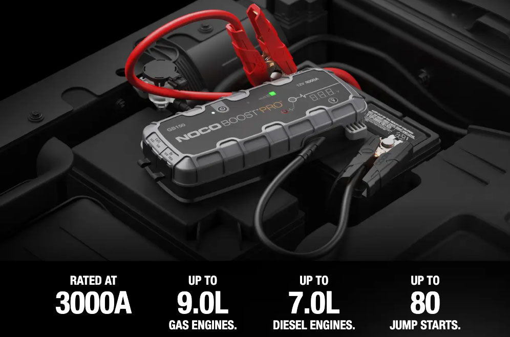 NOCO GB150 Boost PRO 12V Portable Lithium-ion Battery Jump Starter 3000A