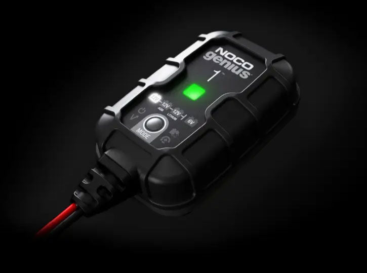 NOCO GENIUS1 Battery Maintainer 1 Amp 6V/12V Smart Trickle Battery Charger