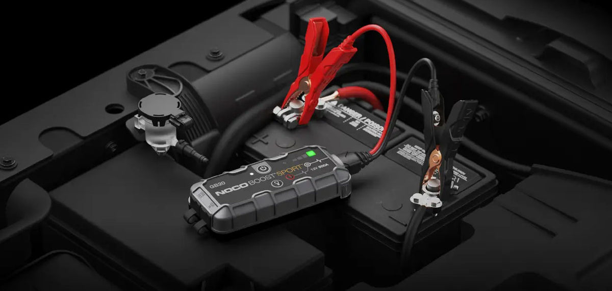 NOCO GB20 Boost Sport 12V Portable UltraSafe Jump Starter With Protective Case