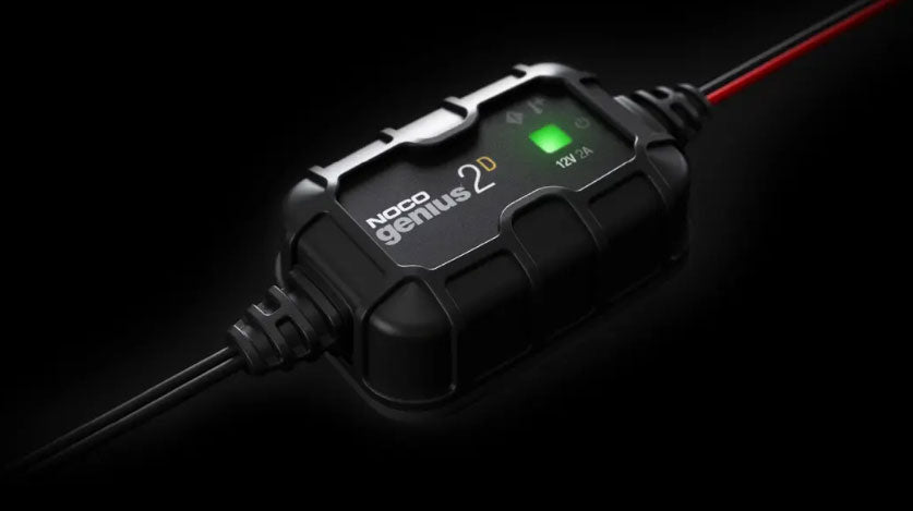 NOCO GENIUS2D Battery Charger + Battery Maintainer 12V 2A Trickle Battery Charger