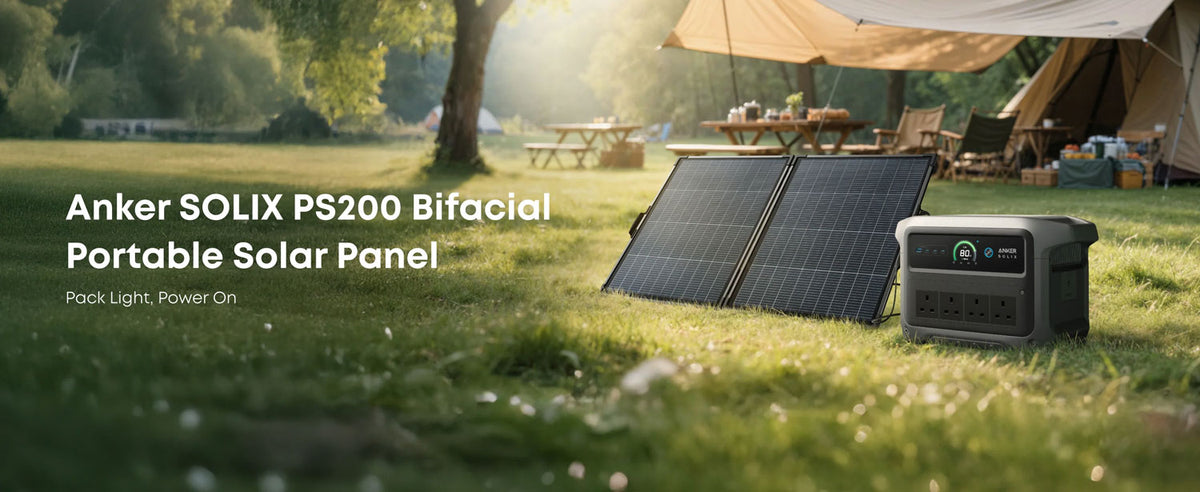 Anker SOLIX C2000 Gen 2 Portable Power Station 2048Wh With 2 x 200W Solar Panels