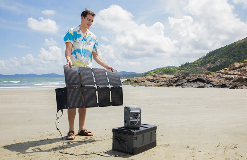 Anker Solix C300 AC Portable Power Station 288WH 300W With PS100X 100W Solar Panel
