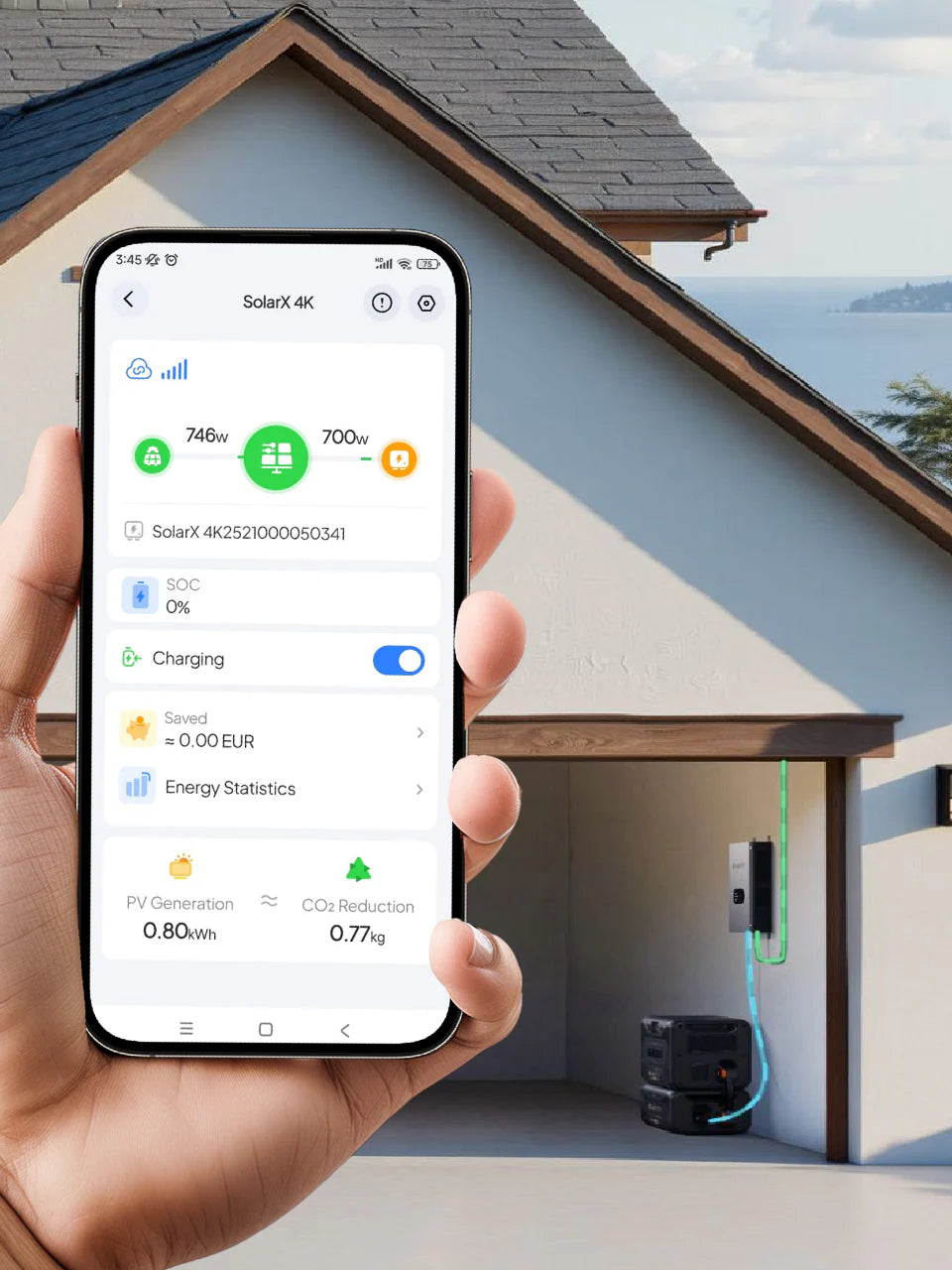 BLUETTI SolarX 4K Solar Charge Controller MPPT 80A 150-500V